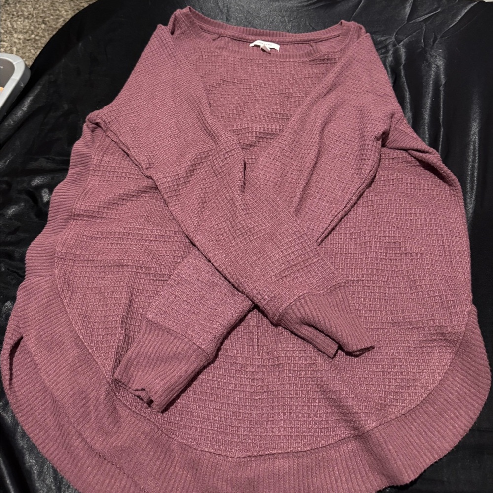 Pink sweater